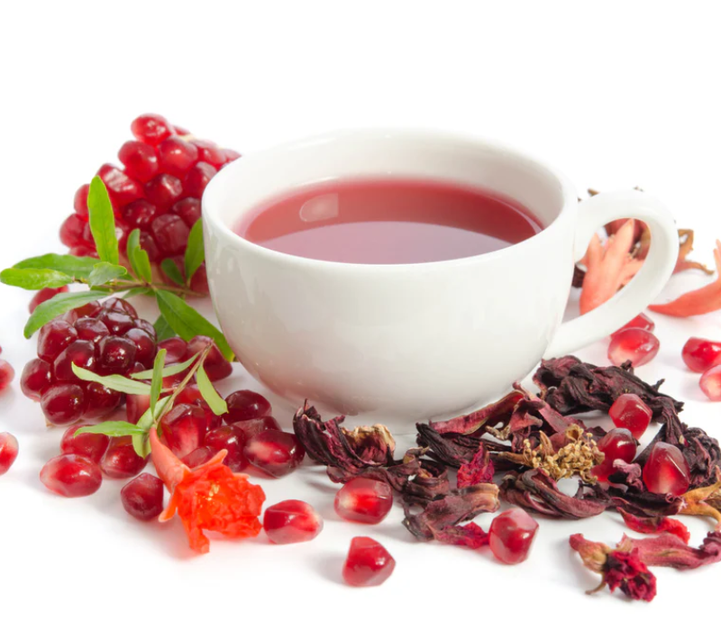 Pomegranate Herbal Tea