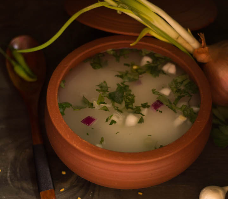Vendhayam Porridge with Buttermilk